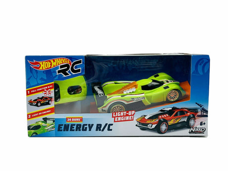 Nikko Hot Wheels Energy R/C Racing 24 Ours Cars 6+