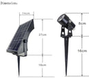 Solar LED Spotlights – Four Adjustable Heads