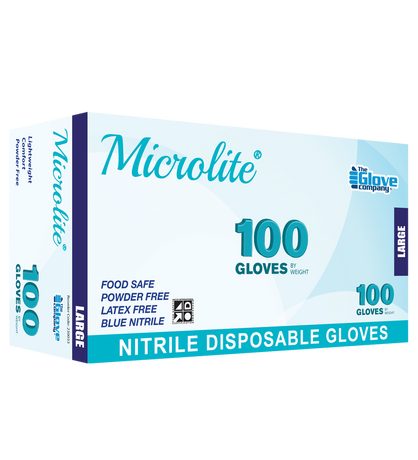 Microlite Nitrile - Disposable Medical Gloves - 100pc Small