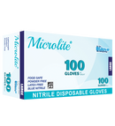 Microlite Nitrile - Disposable Medical Gloves - 100pc Medium