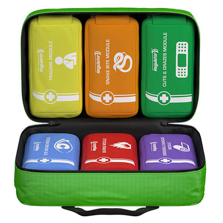 Modular First Aid Kit 4 Series Softpack Emergency - 6 Modules