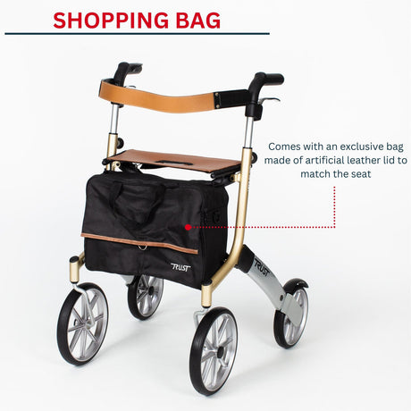 Let's Go Out Rollator - Beige