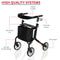 Let's Move Rollator Mobility Wheelie Walker