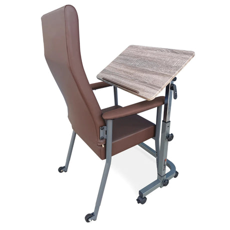 Over Bed & Over Chair Adjustable Height Tilt Table