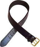 5.8 cm width genuine full grain heavy cowhide leather belt with EVA padded 136 cm