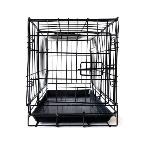 48 Inch Pet Dog Cage Kennel Metal Crate Enlarged Thickened Reinforced Pet Dog House