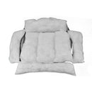 Sofa-Style Dog Bed Waterproof Washable Soft High Back Comfy Sleeping Kennel L