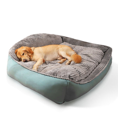 Large Pet Dog Bed Soft Warm Removable Washable High Back Mattress Puppy Mat XL