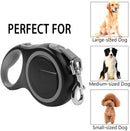 Dog and Cat 5m Retractable Heavy Duty 20kg Rated Pet Leash - Grey