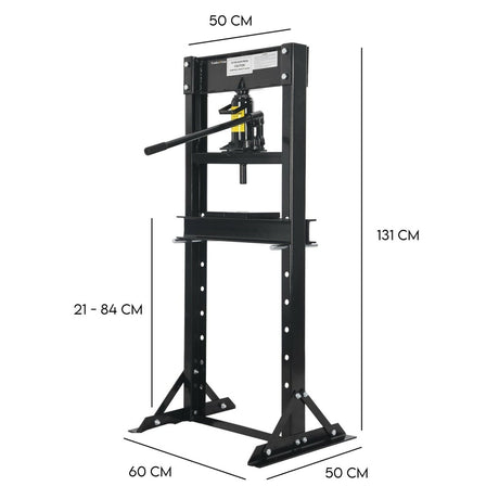 20 Ton Hydraulic Shop Press Workshop Jack Stand Bending Tool