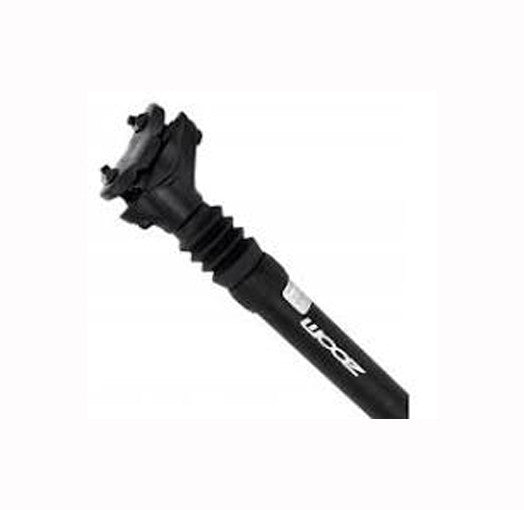 ZOOM Suspension Mountain MTB Road Bike Bicycle Seatpost Seat Shock Absorber Post Black Light Weight Aluminium - 27.2mm