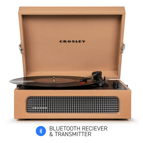 Crosley Voyager Tan - Bluetooth Portable Turntable