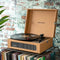 Crosley Voyager Tan - Bluetooth Portable Turntable