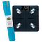 Jade Yoga Harmony Mat - Sky Blue & Etekcity Scale for Body Weight and Fat Percentage - Black Bundle