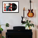 Framed Bob Marley - Legend - Vinyl Album Art