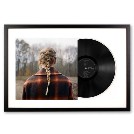 Framed Taylor Swift - Evermore - Double Vinyl Album Art