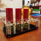 Hunting Gift 12 Red Gauge Shotgun Shell Shot Glasses Set with PU Leather Bag