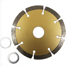 2x 105mm Dry Diamond Cutting Wheel 4.0" Segment Saw Blade 22.3mm Tile Concrete