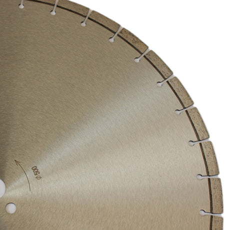 500mm Super Diamond RC Cutting Dry Saw Disc 20