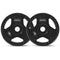 CORTEX 145kg Tri-Grip Olympic Plate Set 50mm