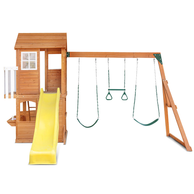 Lifespan Kids Springlake Play Centre With 2.2m Yellow Slide