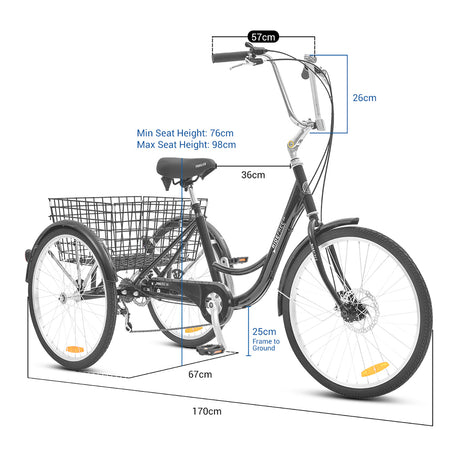 Progear Bikes RideFree Trike 24