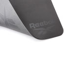 Reebok Double Sided Yoga Mat 1.76m*0.61m*6mm in Black/Grey