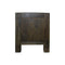 TV Cabinet with 3 Storage Drawers with Shelf Solid Acacia Wooden Frame Entertainment Unit in Chocolate Colour