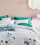 Botanical Olinda Microfibre Quilt Cover Set-super king size