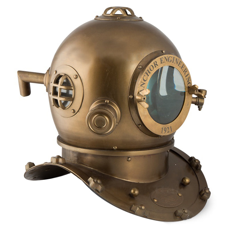 Anchor Engineering 1921 Brass Diving Helmet