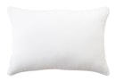 WHITE SILK LINEN PILLOWCASE - 51X76CM