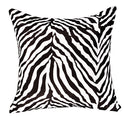 Zebra Printed Cushion Cover