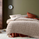 Accessorize Aurora Natural Cotton Quilt Cover Set Single