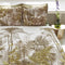 Bedding House Caribe Ochre Cotton Quilt Cover Set Queen