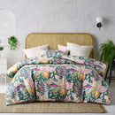 Accessorize Betty Carmila Printed Linen Cotton Quilt Cover Set Super King