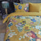 Bedding House Van Gogh Partout des Fleurs Gold Cotton Sateen Quilt Cover Set King