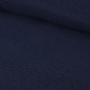 Accessorize Navy Waffle Polyester Quilt Cover Set Double