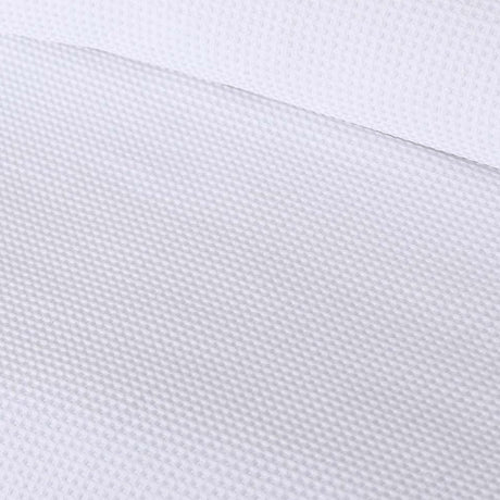 Accessorize White Waffle Polyester Quilt Cover Set Double