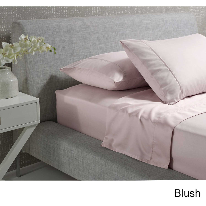 Accessorize 1000TC Cotton Rich Sheet Set Blush Queen