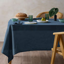 Vintage Design Homewares Marine French Linen Tablecloth 130cm x 180cm