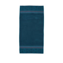 Zellige Pure Cotton Towel 70 x 140 cm - Dark Blue