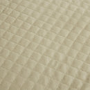 J.Elliot Home Adela Sandstone Velvet Quilted Coverlet Set Queen/King