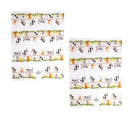 Set of 2 Kitten Adventures Cotton Kitchen Tea Towels 50 x 70 cm Garden