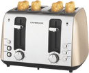 Kambrook Deluxe Collection 4 Slice Toaster Champagne KTA480CMP2JAN1