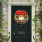 Christmas Wreath Door Garland Decoration Front Door Hanging Flowers Tree Decor(H1-2)