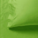 1000TC Ultra Soft Fitted Sheet & 2 Pillowcases Set - Double Size Bed - Green