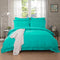 1000TC Tailored King Single Size Teal Duvet Doona Quilt Cover Set