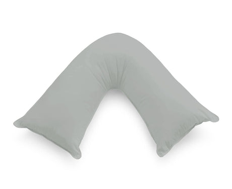 1000TC Premium Ultra Soft V SHAPE Pillowcase - Grey