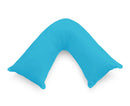 1000TC Premium Ultra Soft V SHAPE Pillowcase - Light Blue