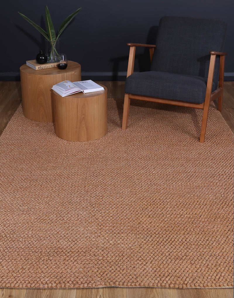 Harlow Loopy Copper Wool Blend Rug